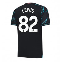 Camisa de Futebol Manchester City Rico Lewis #82 Equipamento Alternativo 2023-24 Manga Curta